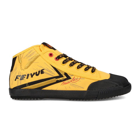 Feiyue x Bruce Lee Fe Mid 1920 Yellow Black Official Feiyue UK Feiyue UK